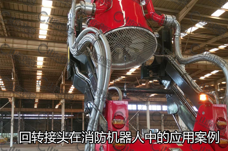 多功能舉升清障排煙滅火機器人用WF型回轉接頭使用案例：未來救援的關鍵技術